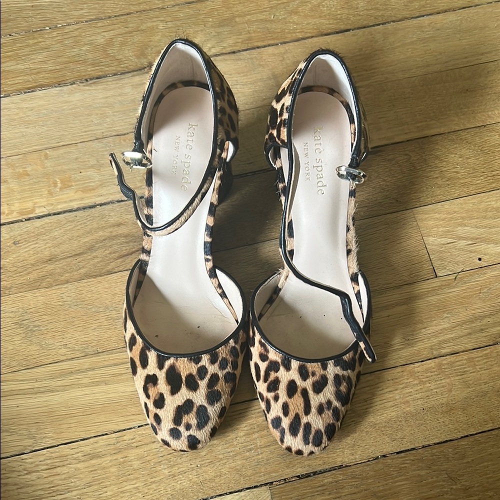 Kate Spade Leopard Print Women's Heels